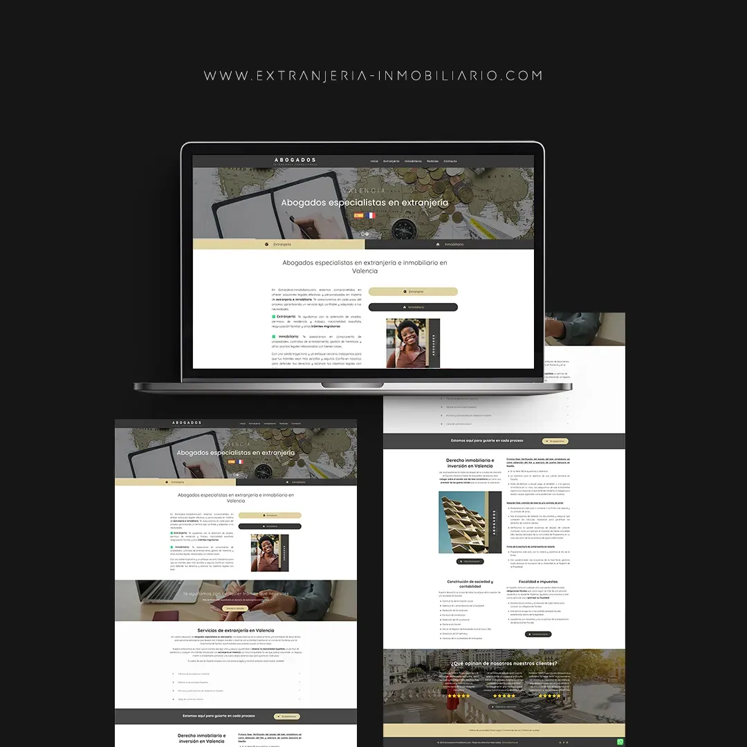 Diseño web onepage